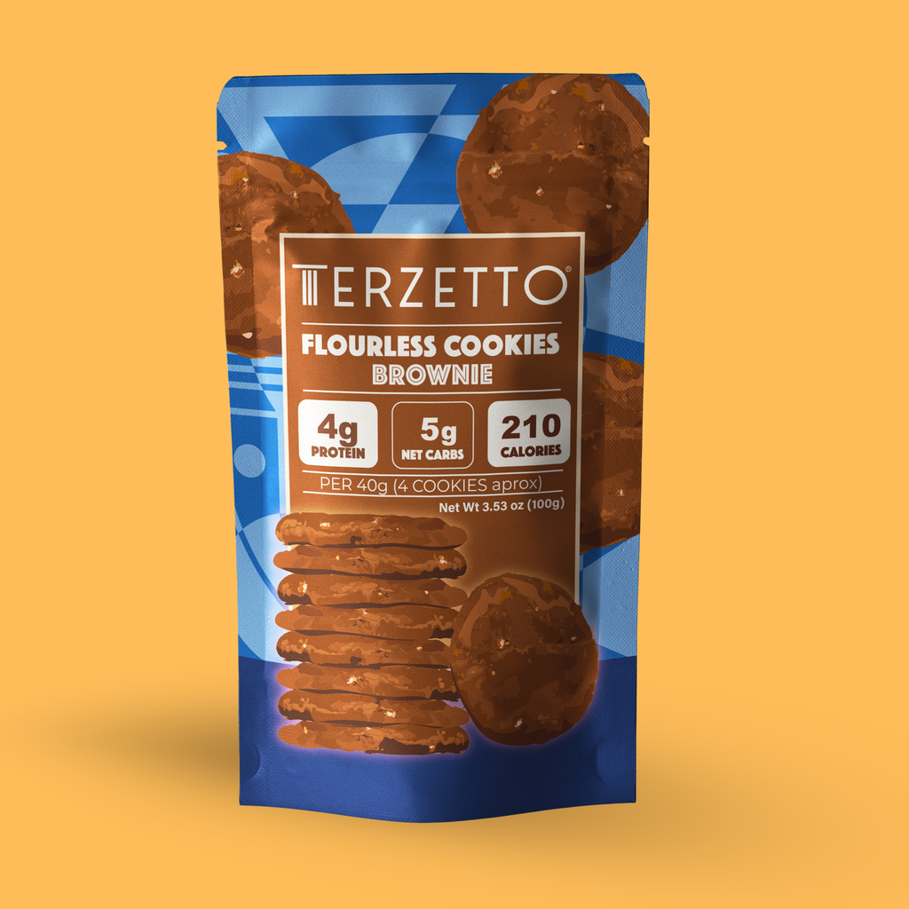 Flourless cookies brownie - Terzetto