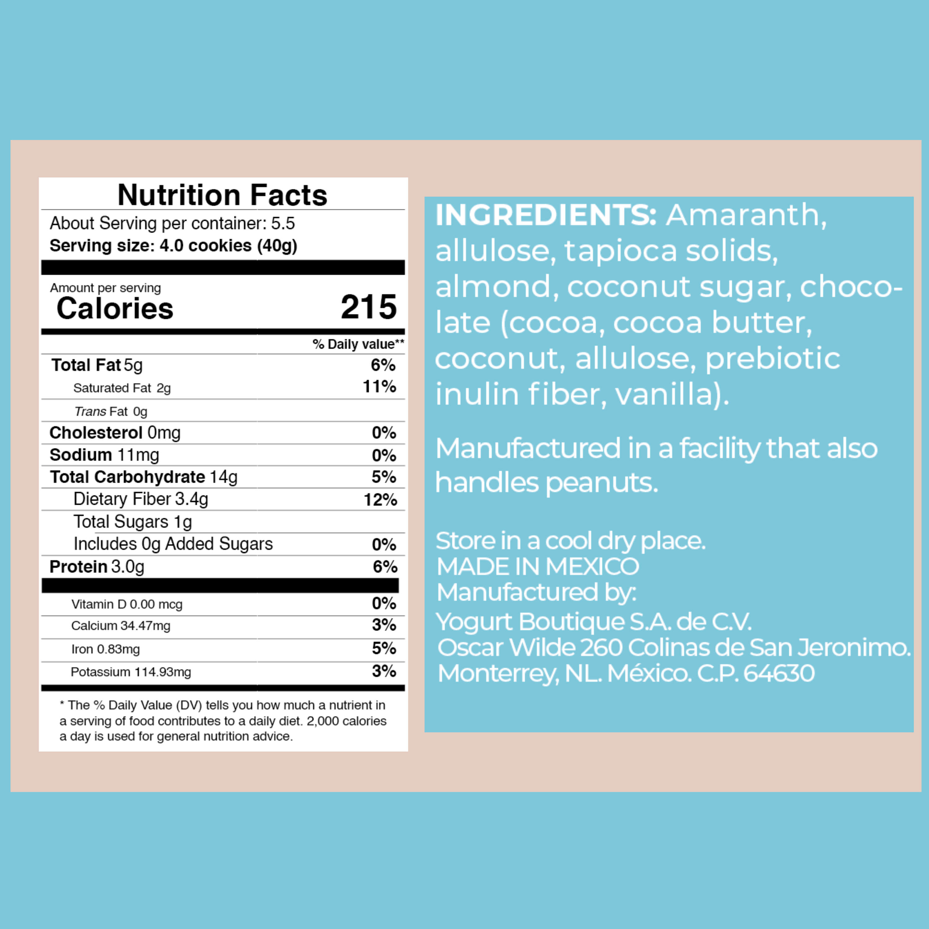 Terzetto amarantos mocha chip