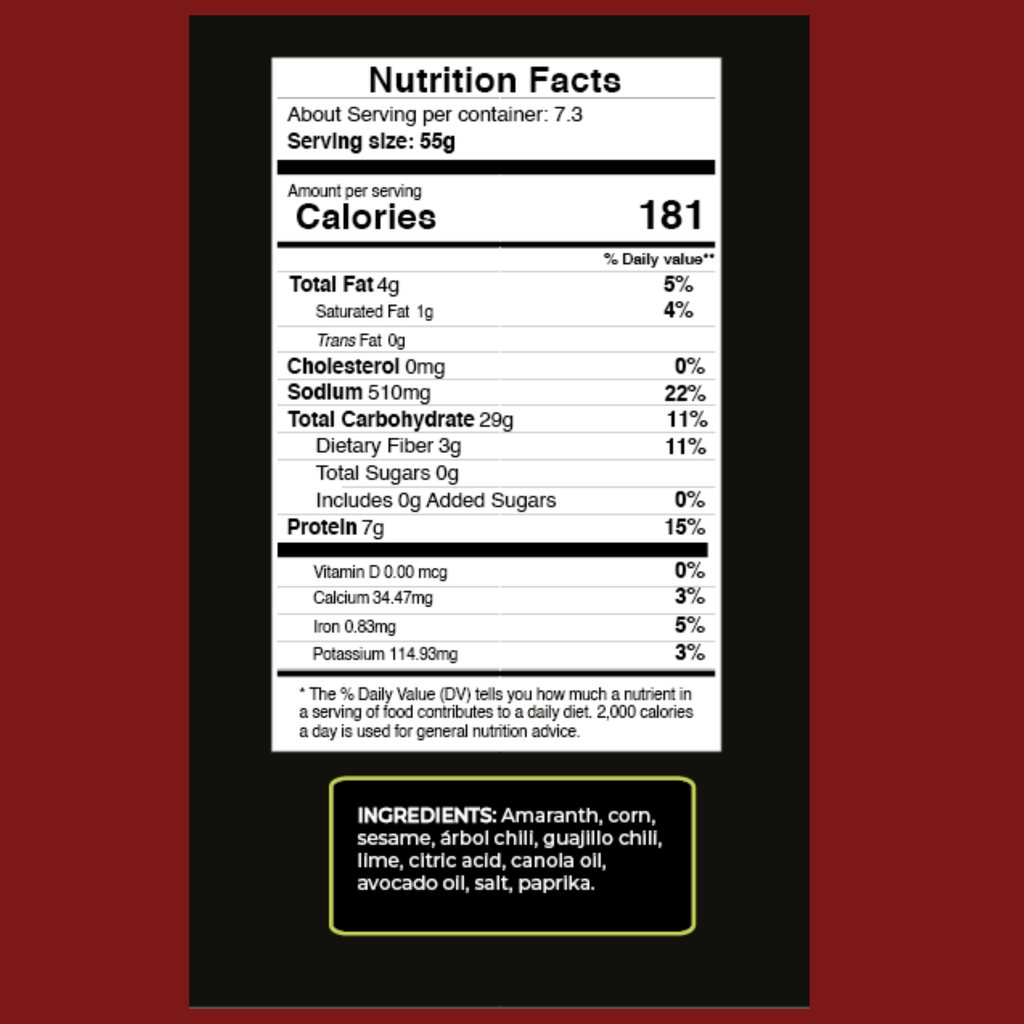 Terzetto Churritos chile limón