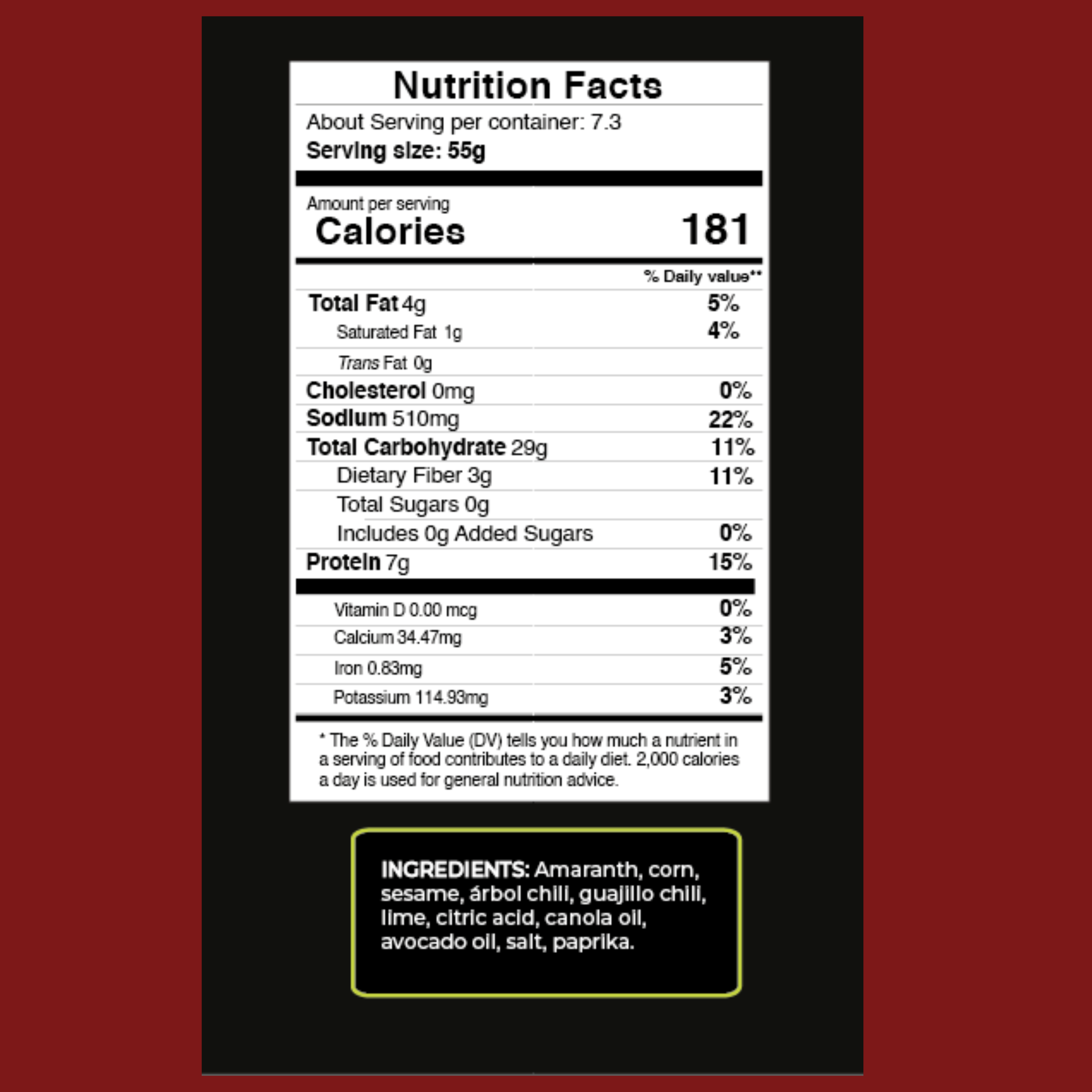 Terzetto Churritos chile limón