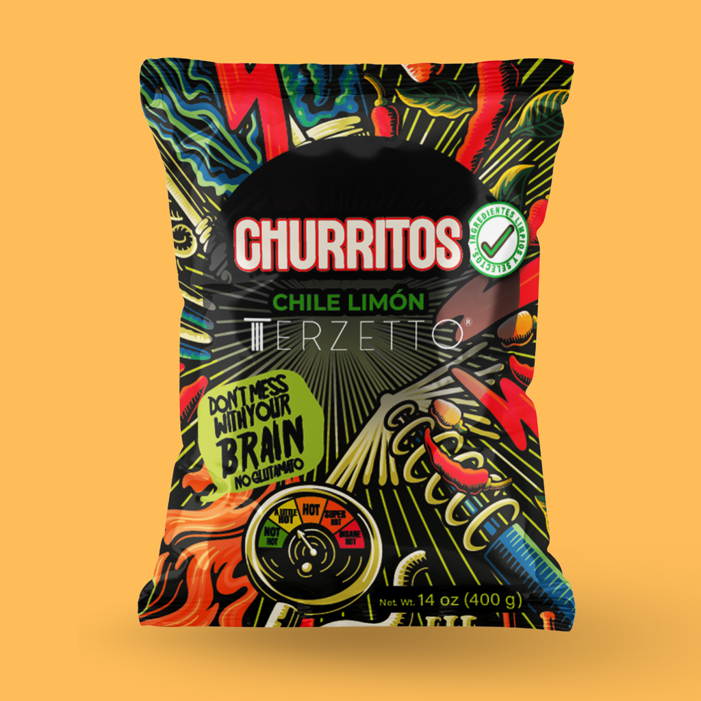Terzetto Churritos chile limón