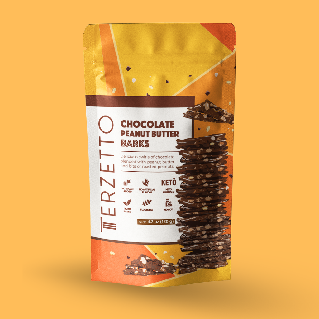 Terzetto Chocolate Peanut Butter Barks